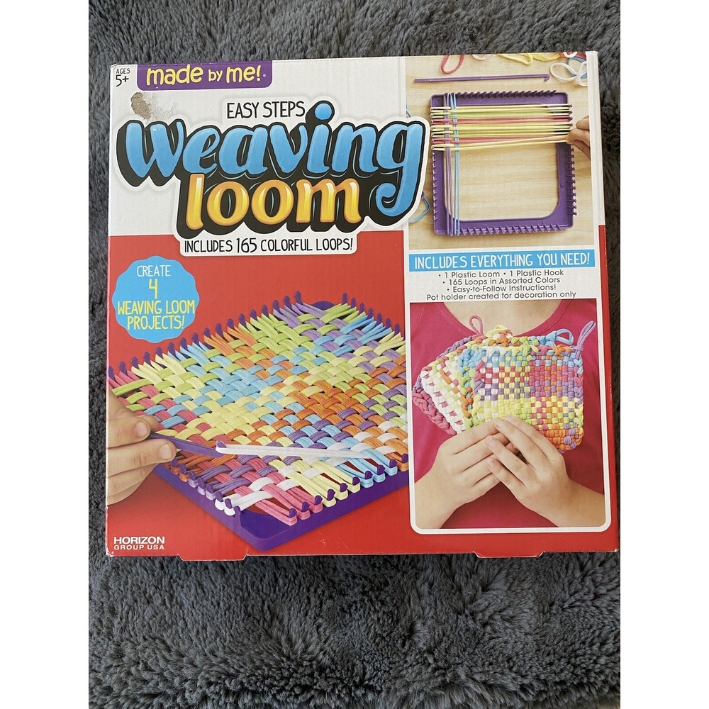 Made by Me Easy Steps Weaving Loom NEW Sealed Box Pot Holders